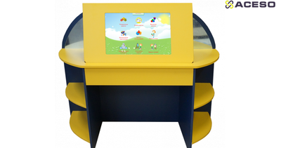 Логопедический стол «Антошка» (2 модуля)