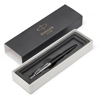 Ручка шариковая Parker Jotter Bond Street Black, синий, 1953184