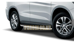 Порог-площадка "Premium" A180ALP + комплект крепежа, RIVAL, Haval M6 2023-