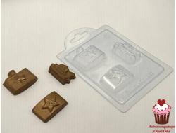 Форма пластик Сухопутная тематика мини