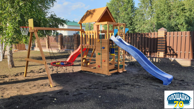 Горка детская - Скат Tsuri (Тсури) 3 метра Синий