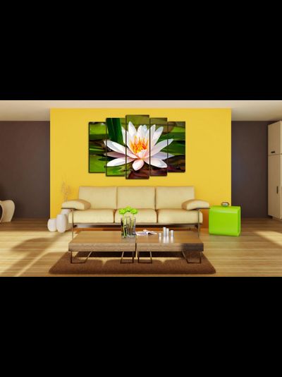 Модульная картина "Водная лилия"