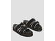 БОСОНОЖКИ DR. MARTENS MYLES SUEDE FUR-LINED BUCKLE SLIDE