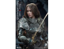 ПРЕДЗАКАЗ - Стражница святилища в серебряном - Коллекционная фигурка 1/6 SWORDS OF CHAOS - SILVER TEMPLE GUARDIAN (NICKEL SILVER EDITION) (SW003) - COOMODEL ?ЦЕНА: 41900 РУБ.?