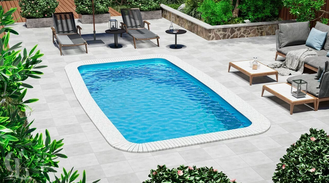 Композитный бассейн 5 х 2,7 х 1,4 м &quot;Капри&quot; от Farol