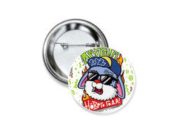 Значок закатной год Кролика №18