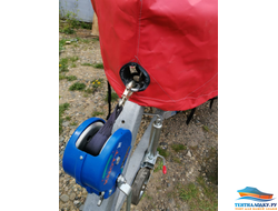 Тент на лодку Trident 450 (no console)