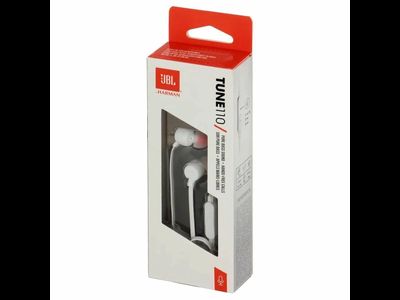 Наушники JBL Гарнитура T110 (белый)
