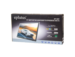 Телевизор с цифровым тюнером DVB-T2 16“ Eplutus EP- 162 Т
