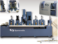 Бесконечная линия сращивания SPANEVELLO LGC 300COMPACT с макс сечением заготовки 300х200 мм.