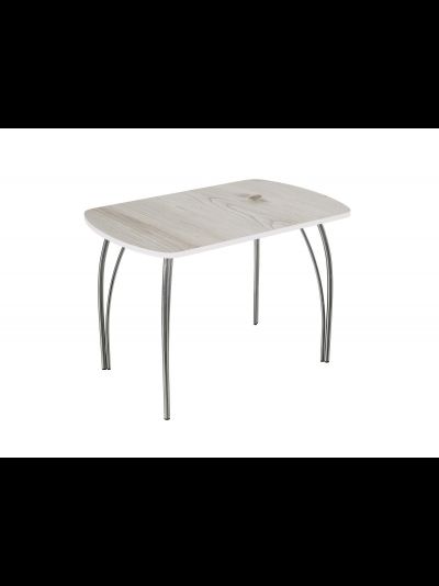 Стол кухонный "Пластиковый", подстолье Чайка разные цвета