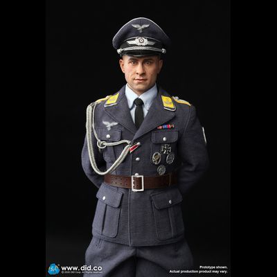 Капитан Люфтваффе - Коллекционная ФИГУРКА 1/6 scale WWII German Luftwaffe Captain – Willi (D80147) - DID
