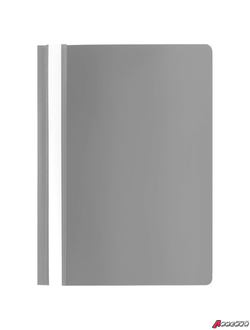 Скоросшиватель пластиковый STAFF, А4, 100/120 мкм, серый. 229238