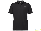 Теннисная футболка-поло Head Club Tech Polo Shirt M (Black)