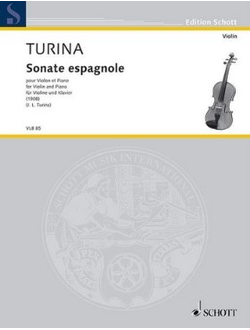 Turina, Joaqu?n Sonate espagnole f?r Violine und Klavier