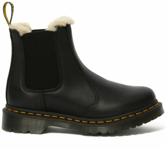 Dr Martens Leonore Faux Fur Lined Boots Black
