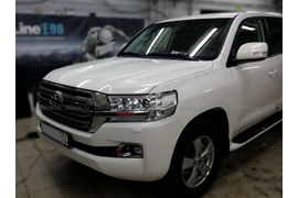 антигравийная пленка на капот бампер крылья Toyota Land Cruiser