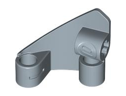 Technic, Panel Curved #10 3 x 3 Tapered Right, Sand Blue (2403 6518367)