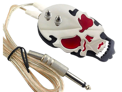 Педаль ножная Skull W-003 red