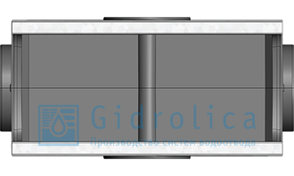 Пескоуловитель Gidrolica Standart Plus, DN150/ 200, C250