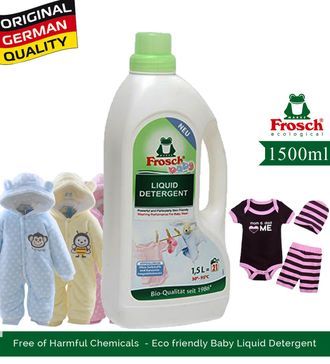 Frosch Baby 1500 მლ. საბავშვო  სარეცხი სითხე, და დიდების 2000 მლ
