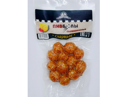 Колбаски Пивболы сырокопченые "Сырные" 70г