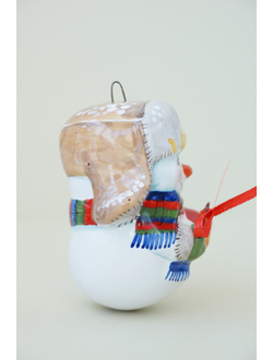 Снеговик в ушанке - Снежная семейка