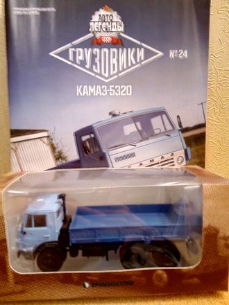 журнал с моделью автолегенды ссср грузовики №24 Камаз-5320 купить в Украине
