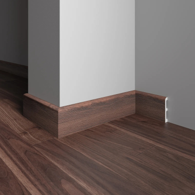 Напольный плинтус Decor-Dizayn 706-88SH, влагостойкий, ударопрочный, 2,4 метра