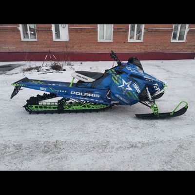 Наклейки на снегоход Polaris Axys Pro RMK 2016 2017 2018 2019 №1517