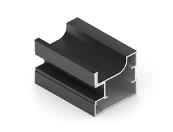 Вертикальный профиль L=...мм  "F" "FUSION"  ЧЕРНЫЙ МАТОВЫЙ  FA0413.VP540.BKSPC.CJ   ARISTO