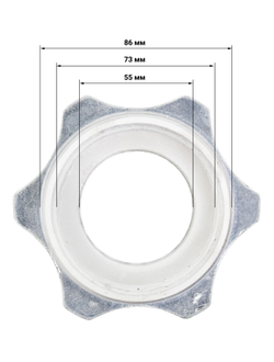 Гайка зажимная для мясорубки МИМ-80