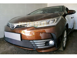 Защита радиатора Toyota Corolla 2016- black
