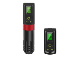 Беспроводная тату машинка Yilong X5 Wireless Pen x 2 Power Red