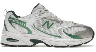 New Balance 530 Green White (Белые) фото