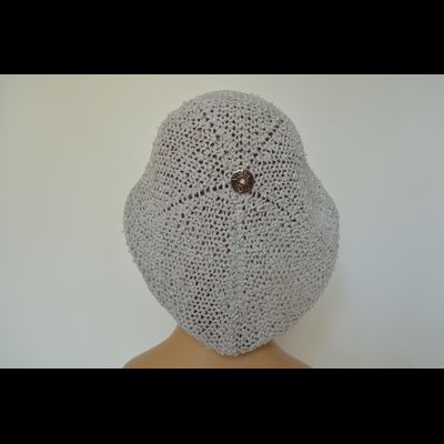 Берет Vizio 4823 летний серый