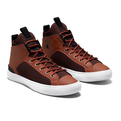 Оригинальные Кеды Converse All Star Ultra Hybrid Texture коричневые высокие 171571C фото