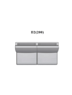 Марко модуль двухместный П2(200) раскладной