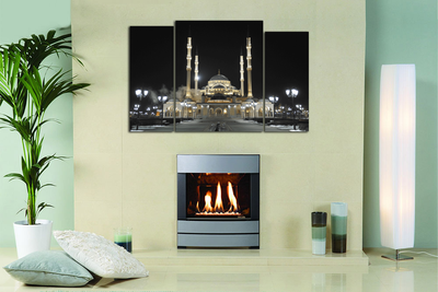 Модульная картина "Сердце Чечни"