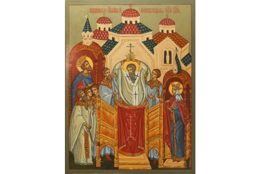 4-4." Вознесение Креста Господня", 30х40), Ирина Сергеенкова