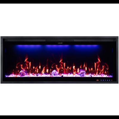 Линейный электроочаг Mercury 42 LED RF