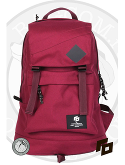 Молодежный рюкзак Go Citypack Бордовый (Гоша Орехов)