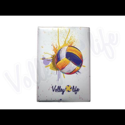 Ежедневник со сменной обложкой "Мяч рисованный"