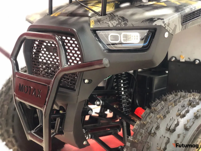 Электровадроцикл MOTAX Grizlik E1500 2024 Красный камуфляж