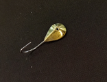 Мормышка паяная Глазок золото. вес.0.30 gr.15mm. d-3.5mm. купить