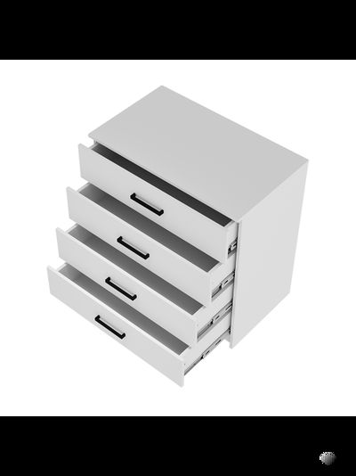 Фьюжн КМ-02 комод Белый