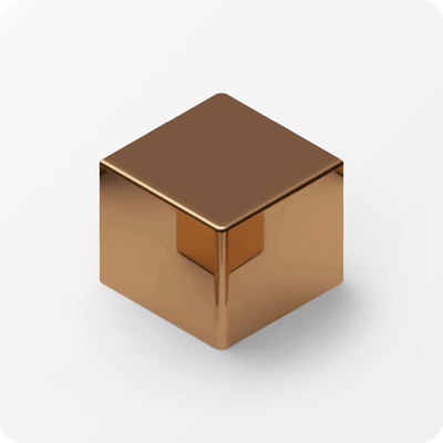 П-образный алюминиевый профиль 6х10 мм. NEEXY PV85-07 BBR Бронза блестящая 2.7 м.