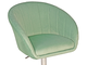 Кресло дизайнерское DOBRIN EDISON, мятный велюр (1922-8)