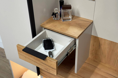 Прихожая БАСКО - Прихожая Кашемир/Дуб Крафт золотой