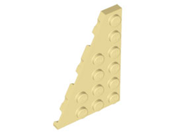 Wedge, Plate 6 x 4 Left, Tan (48208 / 6394283)